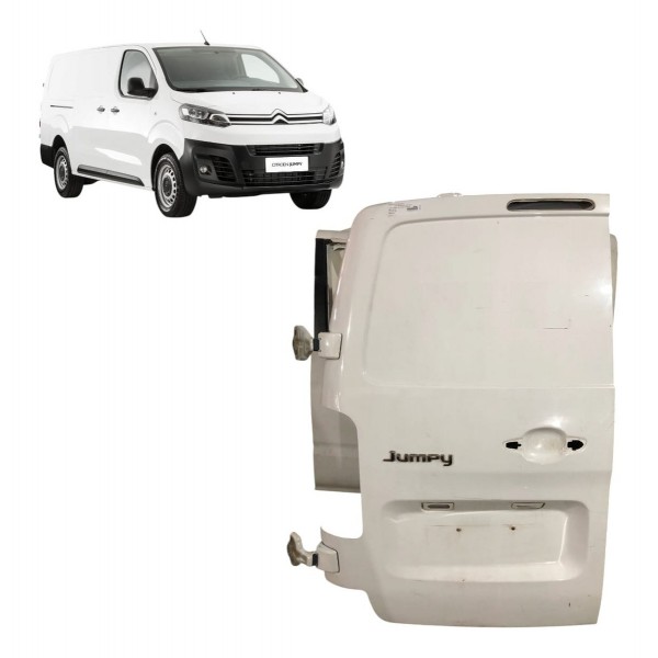 Porta Articulada Traseira Esquerda  Jumpy Expert 2018 A 2023 Traseira Esquerda Branco