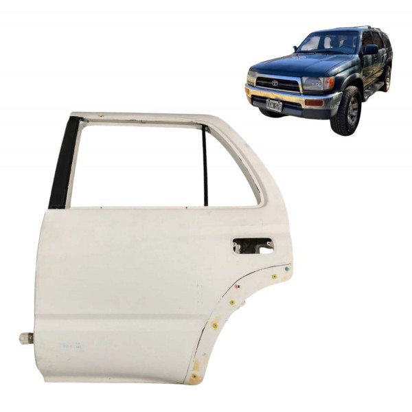 Porta Traseira Esquerda Toyota Hilux sw4 2000 2001 2002 2003 Traseira Esquerda Branco