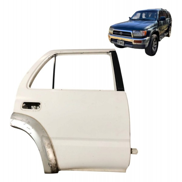 Porta Traseira Direita Toyota Hilux sw4 2000 2001 2002 2003 Traseira Direita Branco