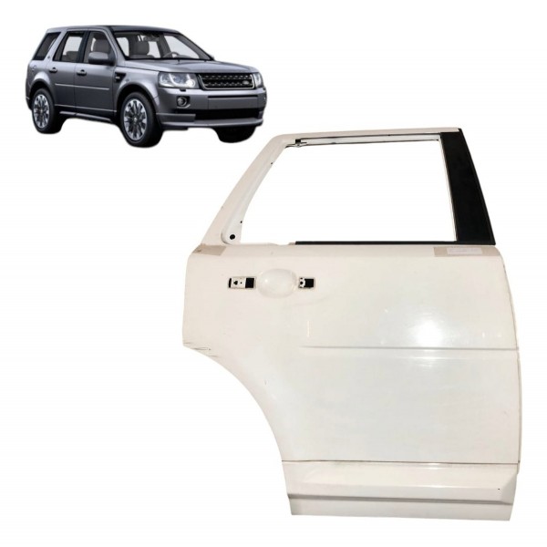 Porta Traseira Direita Freelander 2007 2008 2009 2010 A 2014 Traseira Direita Branco