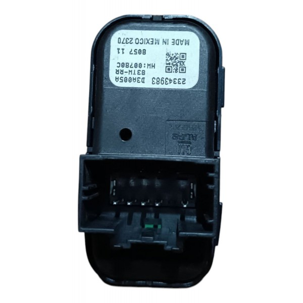 Botão Vidro Elétrico Traseiro Equinox 2018 2019 2020 2022