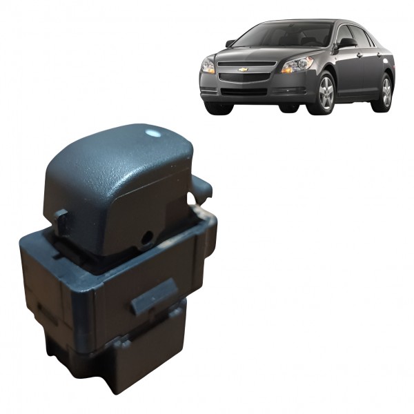 Botão Interruptor Vidro Dianteiro Direito Malibu 2008 Á 2012