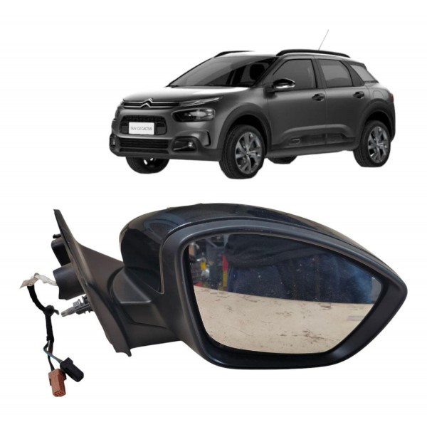 Retrovisor Elétrico Direito 208 C4 Cactus 2019 2020 2021