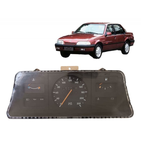 Painel Instrumentos Velocimetro Gm Monza Kadett 1992 A 1998 Preto