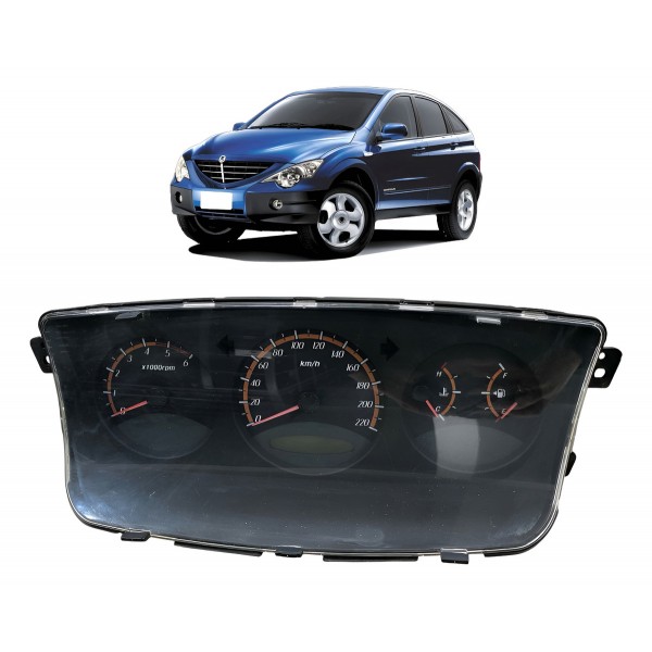 Painel Instrumento Velocimetro Ssangyoung Actyon 2008 2009 Preto