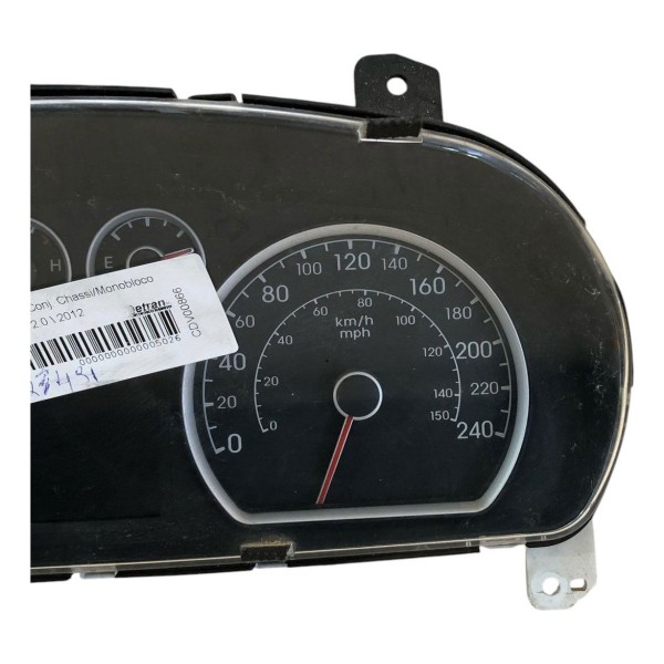 Painel Instrumento Velocimetro Hyundai I30 2009 2011 Manual Preto