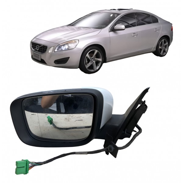 Retrovisor Elétrico Esquerdo Volvo Xc60 2009 A 2013 C/pisca