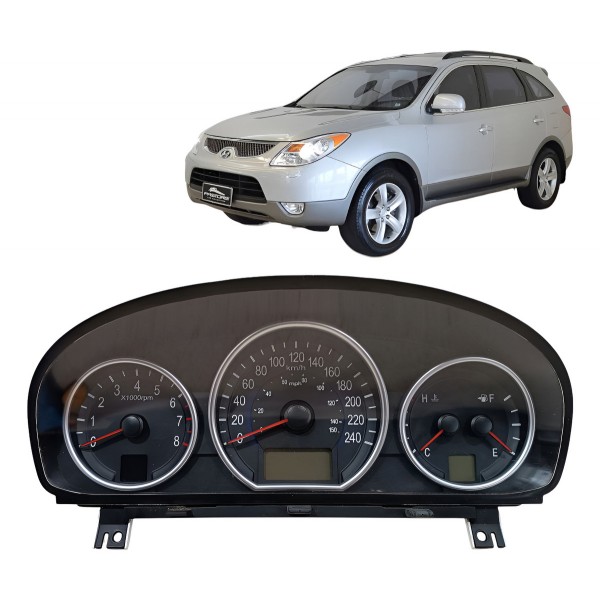 Painel Instrumento Velocímetro Hyundai Veracruz 2008 A 2012 Preto