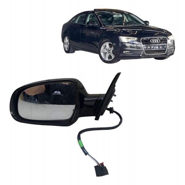 Retrovisor Elétrico Esquerdo Audi A5 2009 A 2015 C/pisca