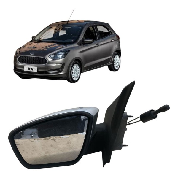 Retrovisor Manual Esquerdo Ka 1.5 2015 2016 A 2021