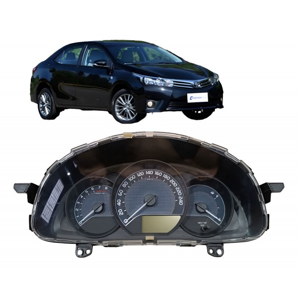 Painel Instrumento Velocímetro Toyota Corolla 2014 2015 2016 Preto