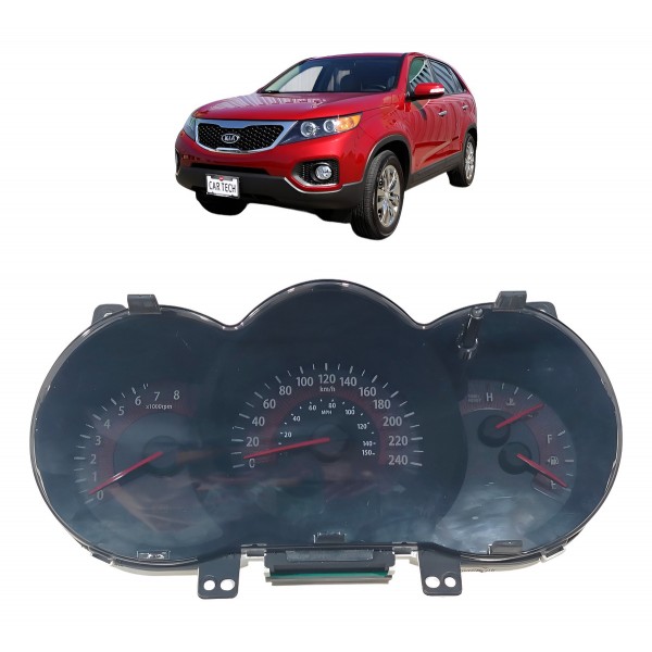 Paine Instrumento Velocimetro Kia Sorento 3.5 V6 2014 2015 Preto