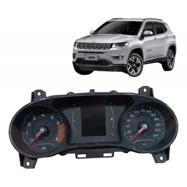 Painel Instrumento Velocimetro Jeep Compass Sport 2019 2020 Preto