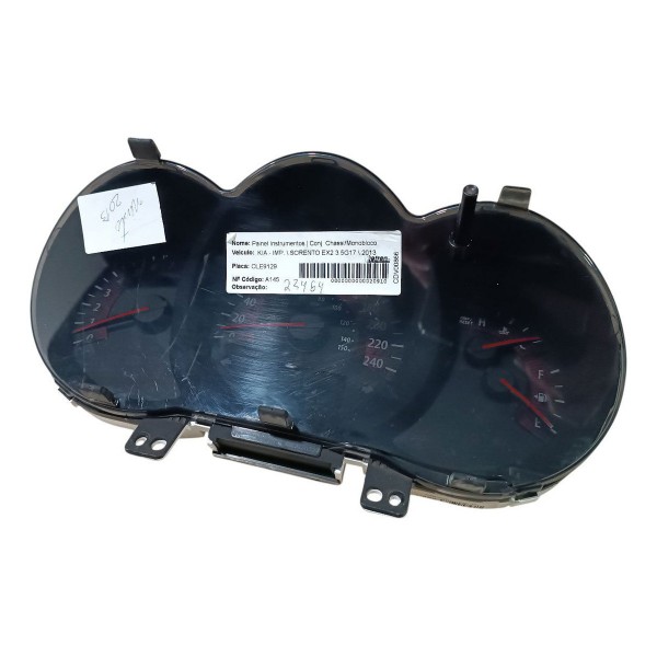 Painel Instrumento Velocímetro Kia Sorento 3.5 V6 2013 2014 Preto