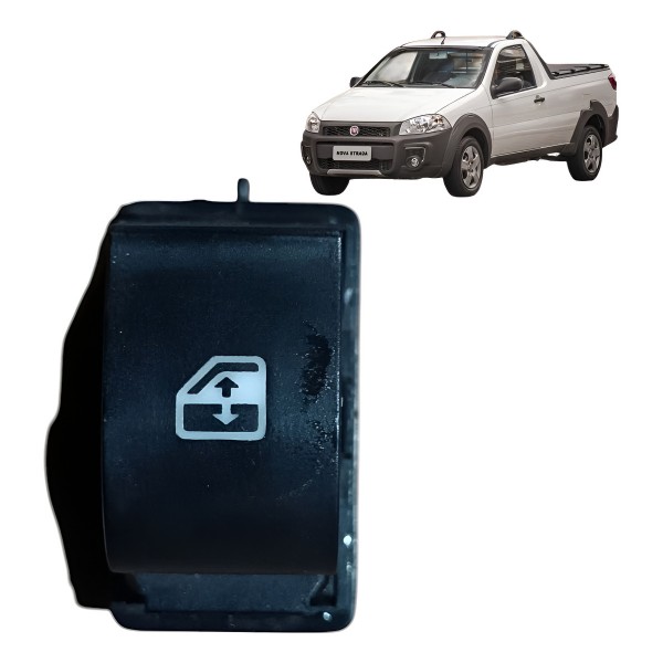 Botão Vidro Dianteiro Direito Fiat Fiorino Strada 2014 2020