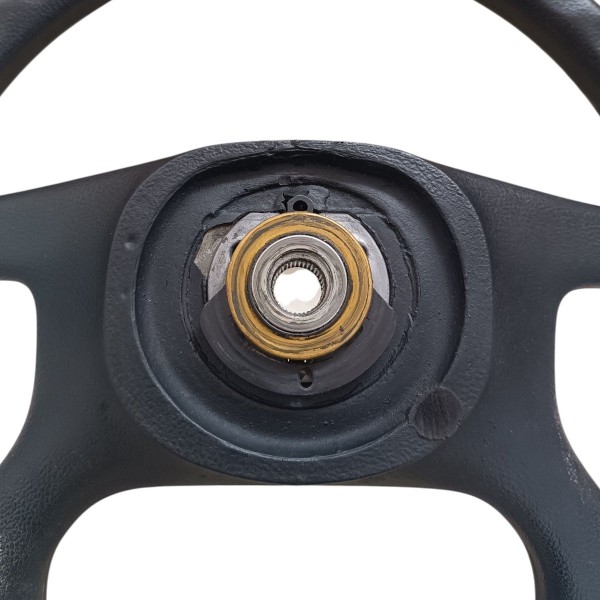 Volante Direção Fiat Uno Mille 1996 1997 1998 1999 A 2006 Preto