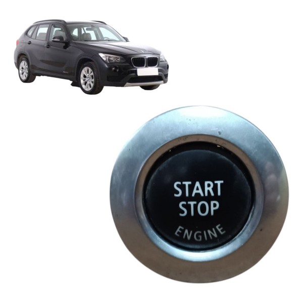 Botão Comando Ignição Star Stop Bmw X1 2007 2008 2009 A 2012