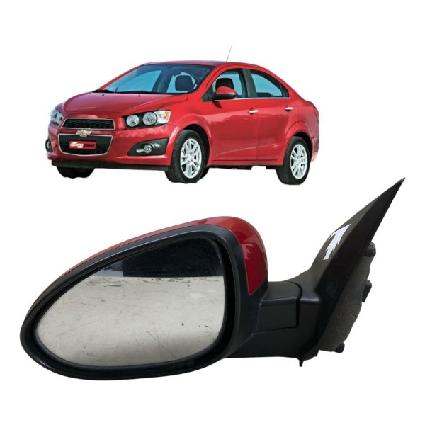 Espelho Retrovisor Elétrico Esquerdo Sonic 2012 2013 A 2016