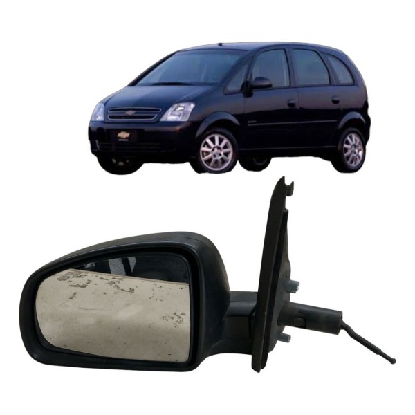 Espelho Retrovisor Manual Esquerdo Meriva 2008 2009 A 2012