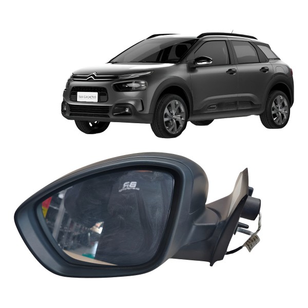 Espelho Retrovisor Elétrico Esquerdo C4 Cactus 2018 2019