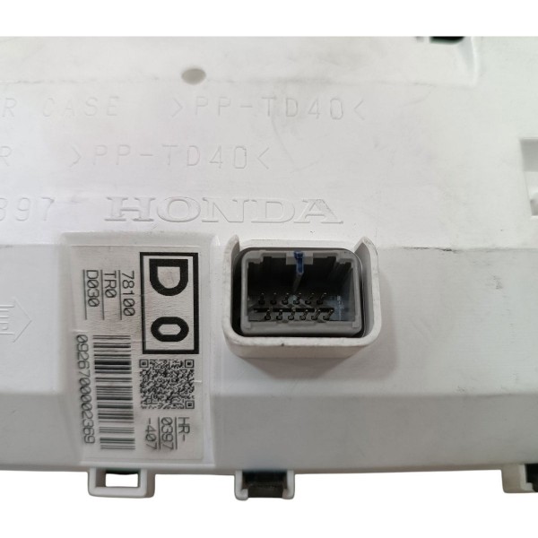 Painel Instrumento Velocímetro Honda New Civic G9 2013 2014 Preto