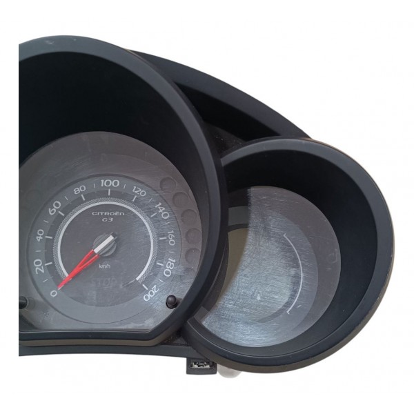Painel Instrumento Velocímetro Citroen C3 Picasso 2013 2014 Preto