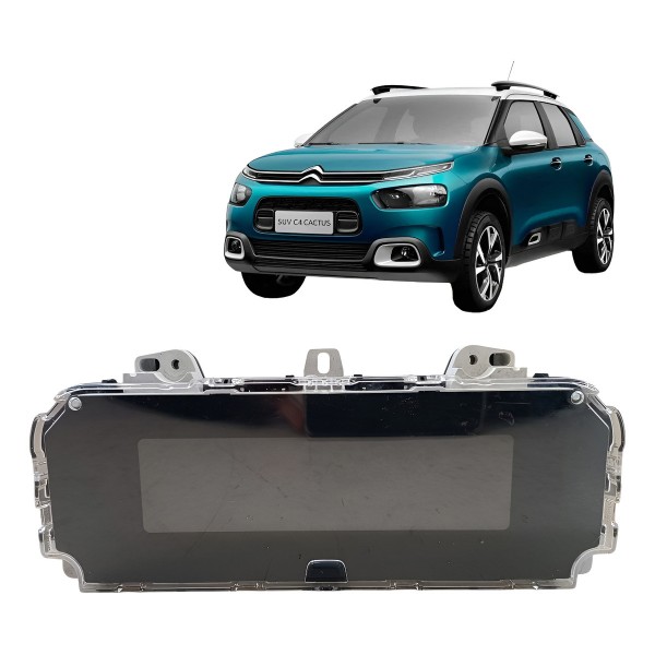 Painel Instrumento Velocímetro Digital C4 Cactus 2019 2020 Preto