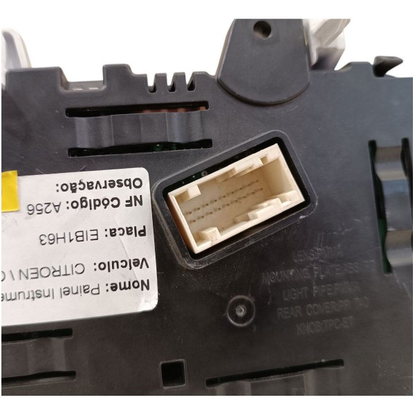 Painel Instrumento Velocímetro Digital C4 Cactus 2019 2020 Preto