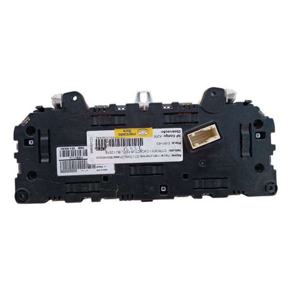 Painel Instrumento Velocímetro Digital C4 Cactus 2019 2020 Preto