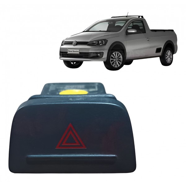 Botão Pisca Alerta Gol Voyage Saveiro G6 G7 2013 2014 A 2018