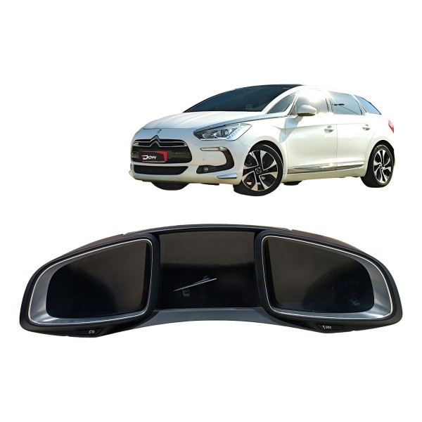 Painel Instrumento Velocímetro Citroen Ds5 2012 2013 2014 Preto