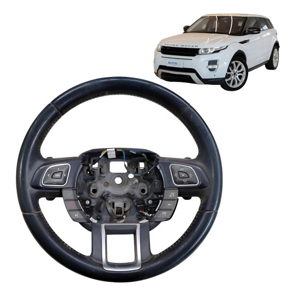 Volante Direção Motorista Land Rover Evoque 2.0 2011 2013 Preto