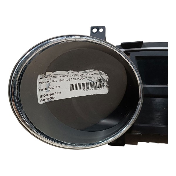 Painel Instrumento Velocímetro Jac J6 2015 2016 2017 Orig Preto