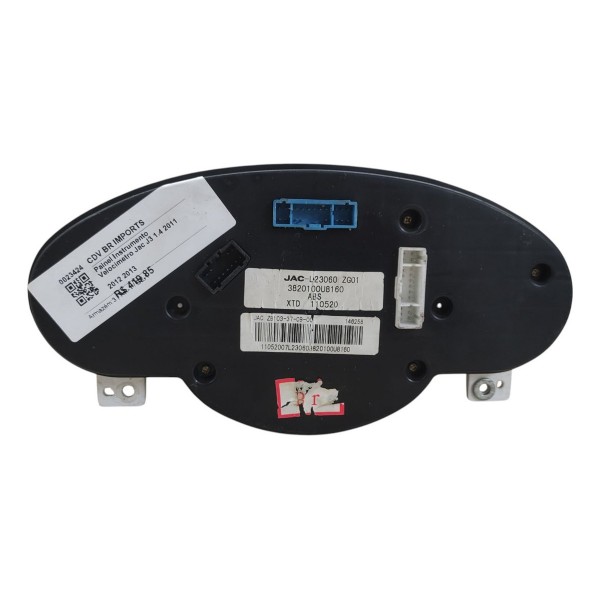 Painel Instrumento Velocímetro Jac J3 1.4 2011 2012 2013 Preto