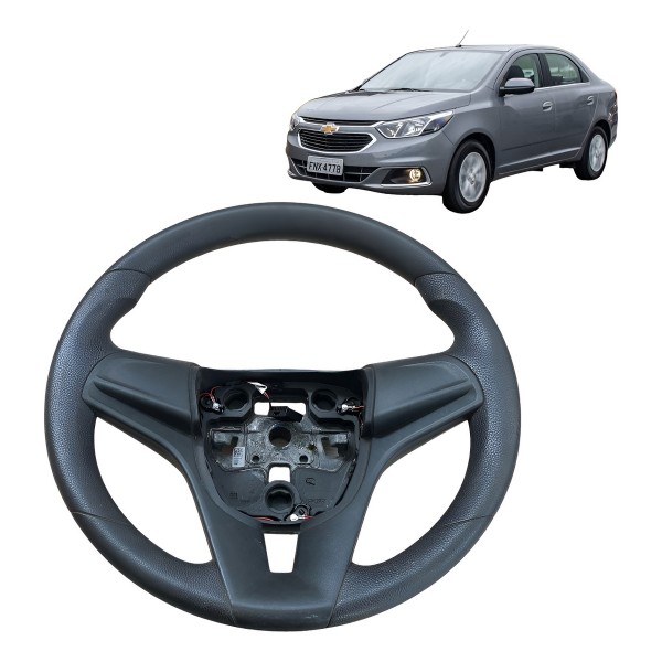 Volante Direção Chevrolet Cobalt 2017 2018 2019 Original Preto
