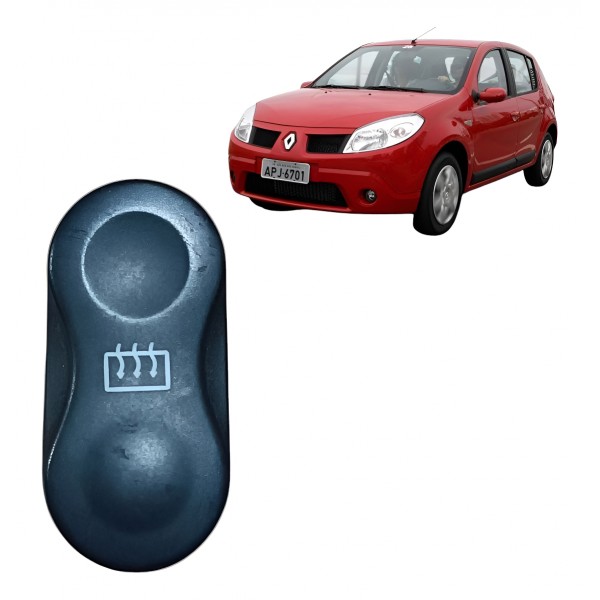 Botão Interruptor Desembaçador Logan Sandero 2007 2008 2014