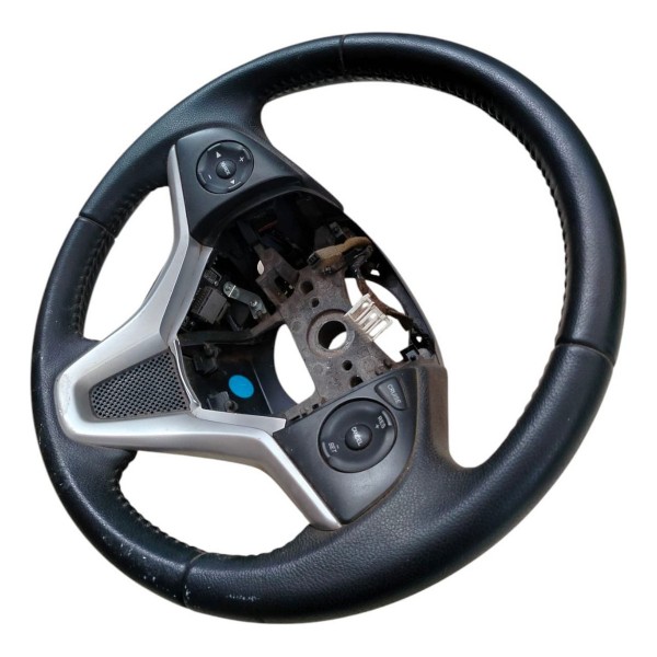Volante Direção Honda Hrv 2015 2016 2017 A 2020 Com Comando Preto