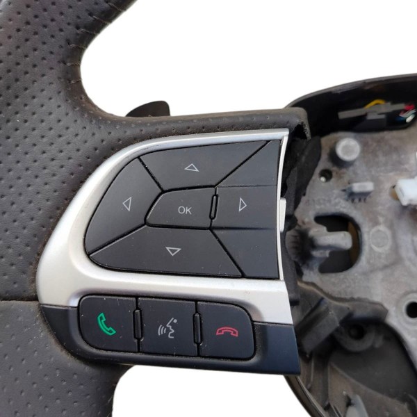 Volante Direção Fiat Pulse 2021 2022 A 2024 Com Comando Preto