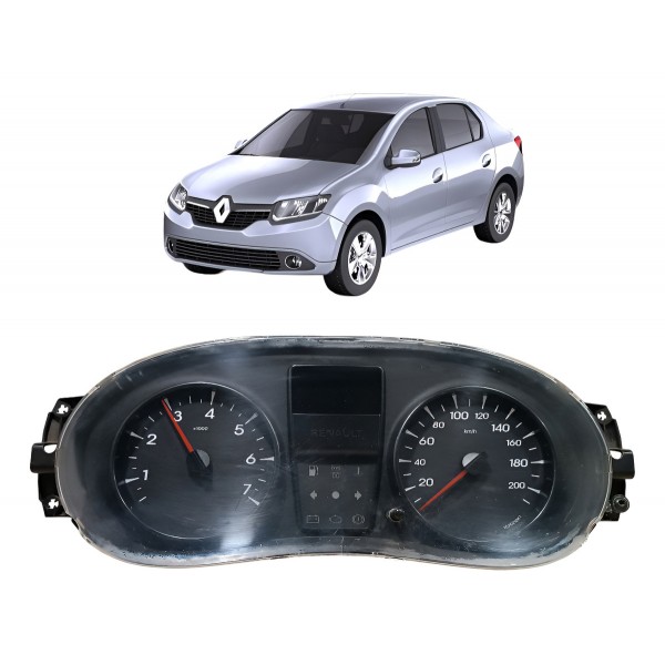 Painel Instrumento Velocímetro Renault Symbol 2011 2012 2013 Preto
