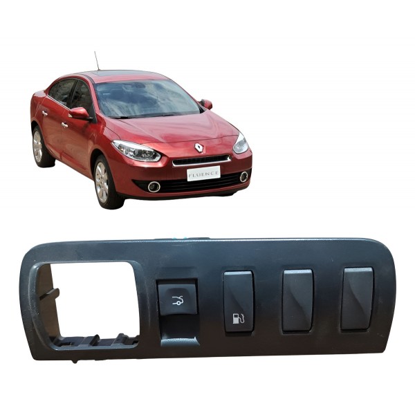 Botão Abertura Tanque E Tampa Traseira Fluence 2012 A 2018