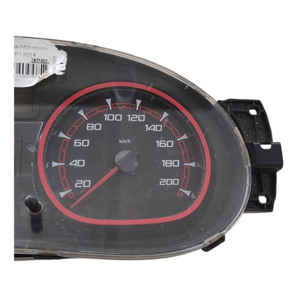 Painel Instrumento Renault Sandero Stepway 2012 2013 2014 Vermelho