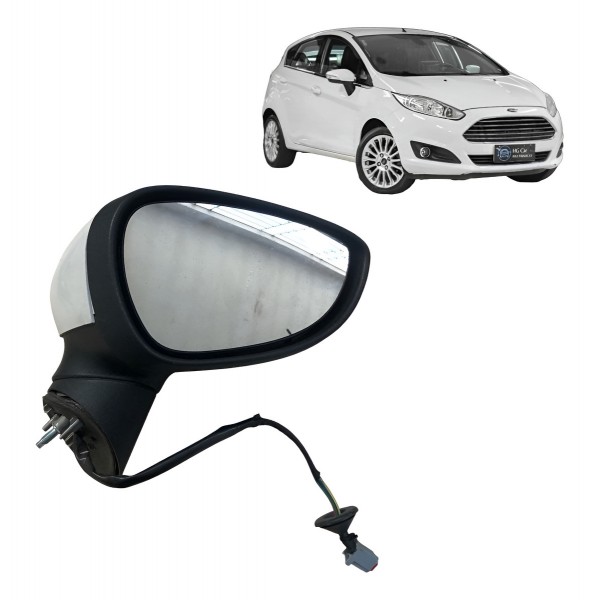 Espelho Retrovisor Elétrico Direito Fiesta 2017 C/pisca