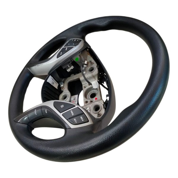 Volante Direção Elantra 2012 2013 A 2017 Com Comando Preto