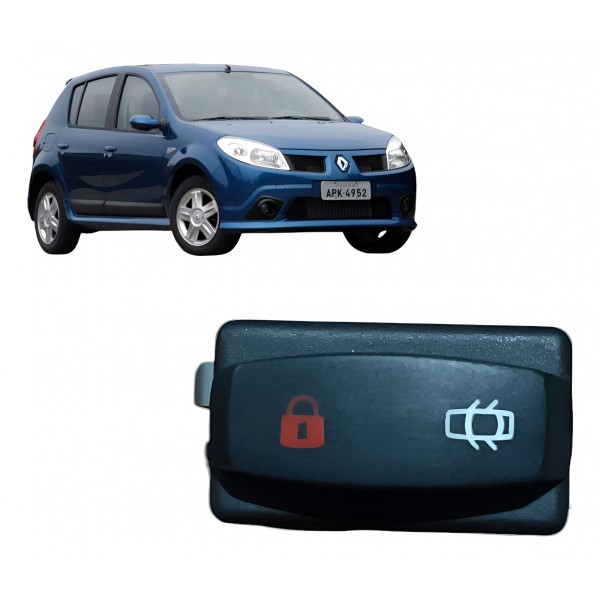 Botão Trava Porta Renault Symbol Sandero Duster 2009 A 2013