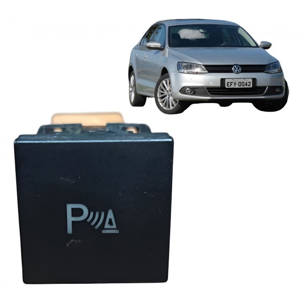 Botão Sensor Estacionamento Vw Jetta 2011 2012 2013 A 2018