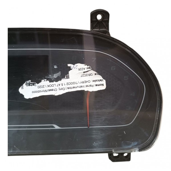 Painel Instrumento Velocímetro Chery Tiggo 2 2019 2020 2021 Preto