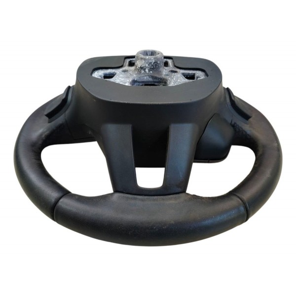 Volante Direção Ford Focus 2015 2016 2017 Com Comandos Preto