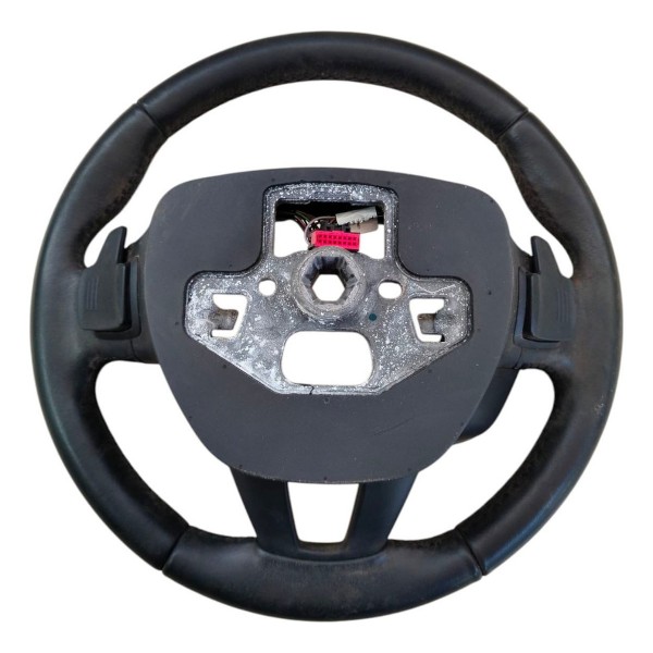 Volante Direção Ford Focus 2015 2016 2017 Com Comandos Preto
