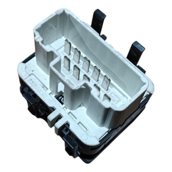 Botão Vidro Duplo Sandero Logan Duster 2008 A 2013 Branco