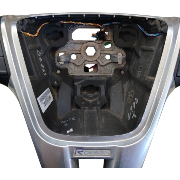 Volante Direção Volvo Xc60 R-design 2008-2013 Com Comando Preto